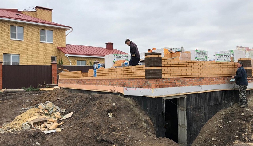 Строительство дома в Орловской области