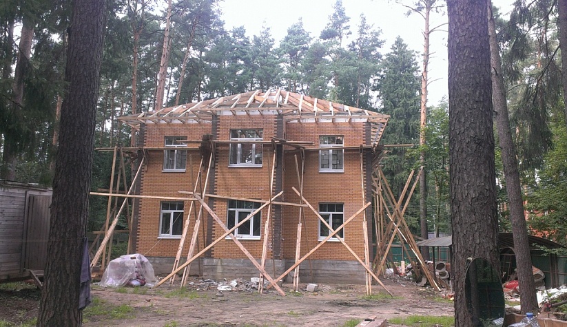 Строительство дома по проекту 54 88